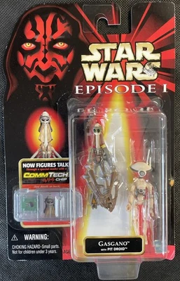 Star War Episodio 1 1998 Gasgano con lector de chips Pit Droid CommTech (SC1025-223)(N2 Foto 1 de 2
