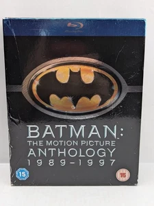 Batman: The Motion Picture Anthology 1989-1997 Blu-ray Reg B PAL PreOwned - Picture 1 of 24