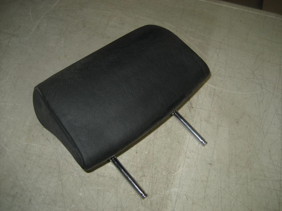 95 96 97 98 99 00 01 BMW 740 750 reposacabezas trasero cuero negro OEM Foto 1 de 1