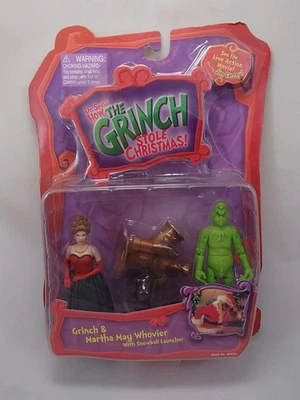 CÓMO EL GRINCH ROBÓ NAVIDAD figura Martha May Whovier OMS Playmates Toys 2000 Foto 1 de 4