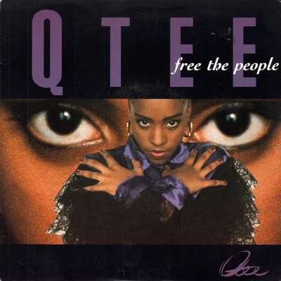 Q Tee Free the People 7" vinyl UK Emi 1991 pic sleeve EM179 - Image 1 of 3