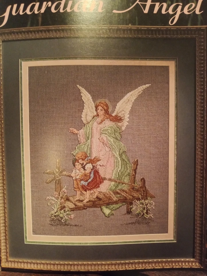 Guardian Angel Book 1 Angel Children Victorian Angel Cross Stitch Pattern - Image 1 of 1