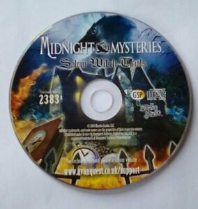 *DISK ONLY* Midnight Mysteries Salem Witch Trials Mystery Game PC