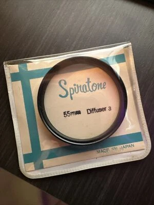 Spiratone 55mm Diffuser 3 Filter in Excellent Condition! - Image 1 of 4
