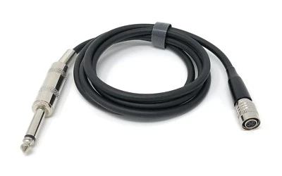 Instrument Guitar Input Cable for Audio-Technica Wireless Belt Pack Transmitters