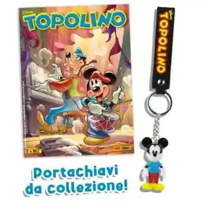 TOPOLINO Disney #3617 con portachiavi 3D limited ed. sealed MAR 2025 - Foto 1 di 3