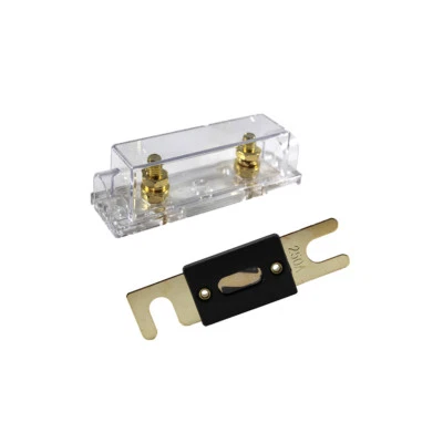 Suporte de fusível ANL em linha + 250 Amp 250A ANL fusível de proteção elétrica fusível lâmina - Imagem 1 de 4