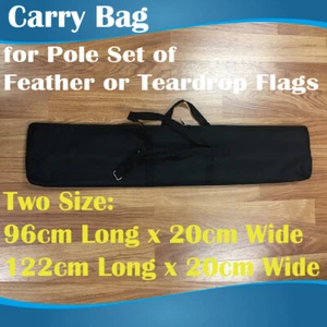 Carry Bag of Flag Pole Set for Feather Banner Feather Flags Teardrop Flags - Picture 1 of 2