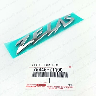 NUEVA INSIGNIA EMBLEMA CROMADA TRASERA GENUINA TOYOTA 2011-2016 SCION ZELAS TC2 AGT20 Foto 1 de 4