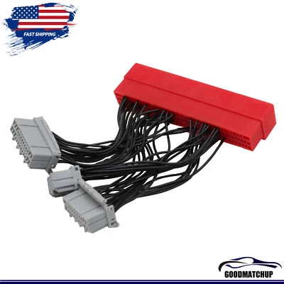 For Honda Civic 1999 2000 OBD2B to OBD1 ECU Conversion Harness Adapter Jumper Foto 1 de 4