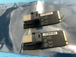 2 pcs Gigabyte M.2 to U.2 Mini-SAS Add-In Card Components Other GC-M2-U2-MiniSAS - Picture 1 of 2