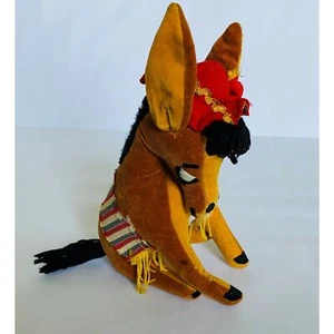 Vintage MCM Japan Dakin Dream Pets Asino Sombrero Pancho Peluche - Foto 1 di 9