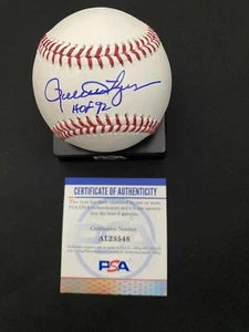 ROLLIE FINGERS AUTOGRAPH SIGNED RAWLINGS MLB BASEBALL BREWERS HOF PSA DNA - Picture 1 of 2