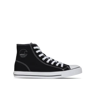 SoulCal Canvas High Mens Trainers Black UK 10.5 US 11.5 *REFCRS134 - Picture 1 of 3