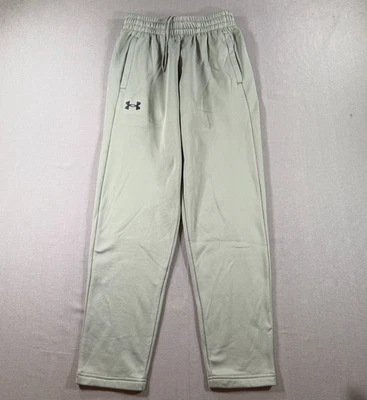 Pantalones deportivos Under Armour Armour polar para hombre pequeños grises entrenamiento UA Foto 1 de 4