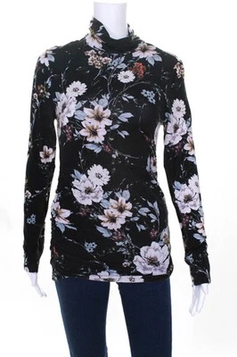 Top de maternidad Yumi Kim para mujer parche floral OMG negro talla pequeña 11514011 Foto 1 de 4