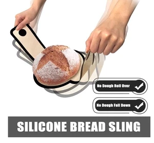 Manicotti per pane in silicone set di 2 con pennello e spatola per pasticceria nuovi senza scatola - Foto 1 di 4