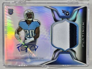 Bishop Sankey 2014 Topps Platinum Rookie Refractor Patch Auto RPA ARP-BS - Picture 1 of 2