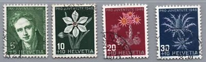 Suiza Michel-Nº 475-478 matasellado - Imagen 1 de 2
