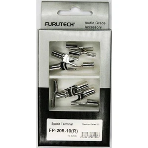 FP-209-10 (R) Oficial FURUTECH Terminal de lengüeta y (10 piezas) / Enchapado en rodio - Imagen 1 de 3