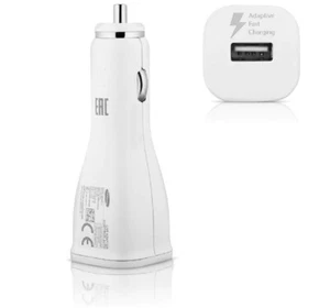 Original Samsung 2A Chargeur Voiture Rapide Prise Auto Allume Cigare Usb Blanc - Photo 1 sur 44