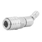 1/4Inch Plug Connector Pressure Washer Sewer Jetter Nozzle 360 Degree Rotating S
