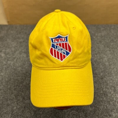 Pacific Headwear Amateur Athletic Union AAU EE. UU. Gorra Adulto Ajustable Sombrero Amarillo Foto 1 de 4