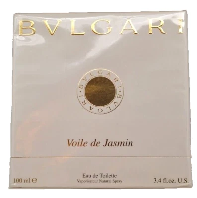 ❤️VOILE DE JASMIN,BVLGARI,EAU DE TOILETTE,3,4 OZ 100ML,BULGARI,SELADO! - Imagem 1 de 4