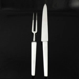 Georg Jensen Sterling Silver Carving Set 541/542 - Caravel - Picture 1 of 2