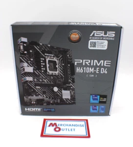 ASUS PRIME H610M-E D4-CSM LGA 1700(Intel 12th&13th Gen) mATX commercial motherbo - Bild 1 von 4