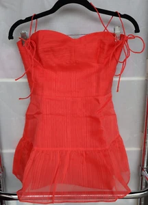Amanda Uprichard Champagne Skort Romper in Reiss - Size: Small - Picture 1 of 7