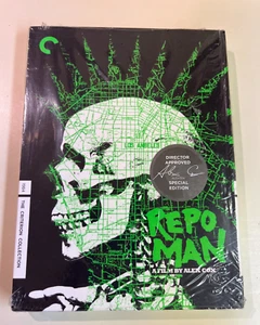 New Old Stock- Repo Man Criterion Collection DVD 2-Disc, Damaged Box, Bonus READ - Picture 1 of 7