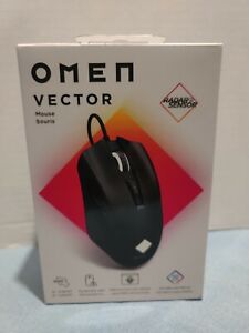 HP OMEN - Vector Wired Gaming Mouse - Black - NEW Sealed
