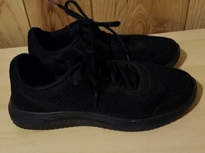 TREDSAFE MENS SIZE7 SLIP AND OILRESISTANT BLACK MESH WORK SHOE PRE-OWNED VGC - Picture 1 of 7
