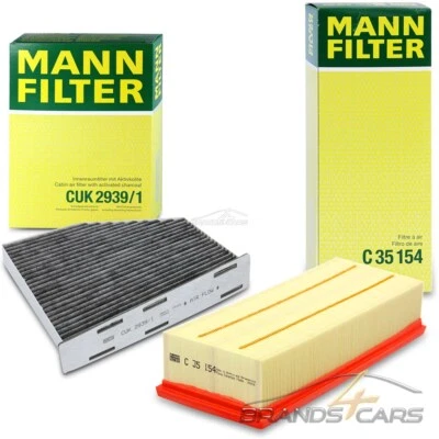 MANN-FILTER INNENRAUMFILTER + LUFTFILTER FÜR VW GOLF EOS PASSAT TIGUAN JETTA - Bild 1 von 4