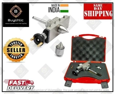 Taper Turning Attachment for Lathe Tailstock w/Live & Dead Center Options-W/ Box - Image 1 of 4