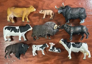 Bauernhof Tier Figuren Spielset, 10 Stück, 2-6 Zoll Realistic Wild Life - Bild 1 von 6