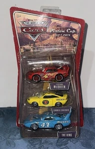 Disney Pixar Cars Pistón Taza Regalo Pack 3 Coches Disney Sellados Nuevos En Paquete - Imagen 1 de 5
