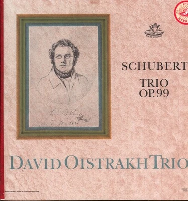 S35713 David Oistrakh Trio Schubert Trio Op. 99 LP Vinyle Canada Angel 1959 - Photo 1/4