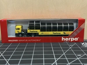 HERPA 864008 - MAN F90 Semi Tractor & Trailer  - Vogelsang - 1:87/HO - Picture 1 of 8
