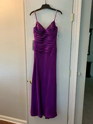 Vestido David's Novia Morado Talla 6 Foto 1 de 3