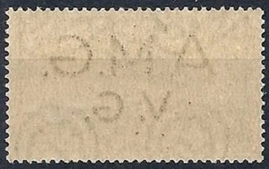 1945-47 TRIESTE AMG VG POSTA AEREA 25 LIRE DECALCO VARIETà MNH ** - RR11497 - Picture 1 of 1
