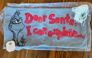 pottery barn GRINCH holiday Christmas Seuss pillow cover sham party Disney o - Picture 1 of 24