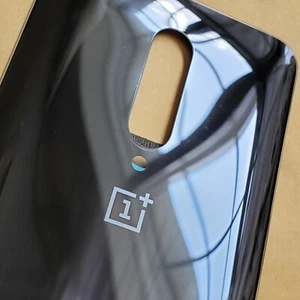 🔥OnePlus 7 Pro Back Cover Glass Battery Housing Door Replacement Black🔥 - Picture 1 of 4