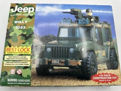 Best Lock Construction Toys  Desert Jeep Truck 2011. #3053 - Image 1 of 4