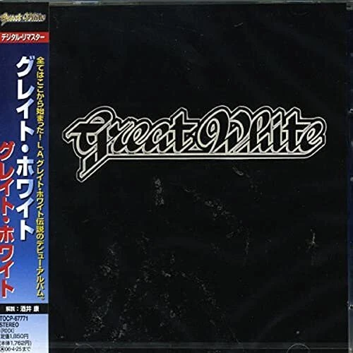 Superbe CD OBI Heavy Metal blanc "Great White" neuf du Japon - Photo 1/1