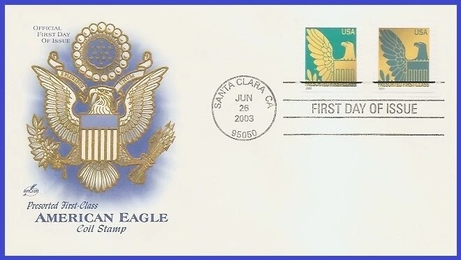 USA5 #3798 U/A ARTCRAFT FDC STR2  Eagle from the Air Medal 1942 - Image 1 of 1