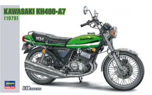 HASEGAWA BIKE MOTO ITEM 21506 BK6 KAWASAKI KH400 A7 1979 SCALE KIT 1/12 - Foto 1 di 1
