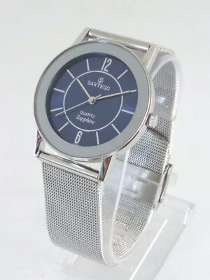 Sartego Seville quartz sapphire 50 meter stainless steel watch SVR333 UNISEX - Image 1 of 4