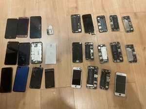 joblot 14 X Iphones + Andorid Phones (samsung, Huawei, Etc) + Parts - Faulty - Picture 1 of 7